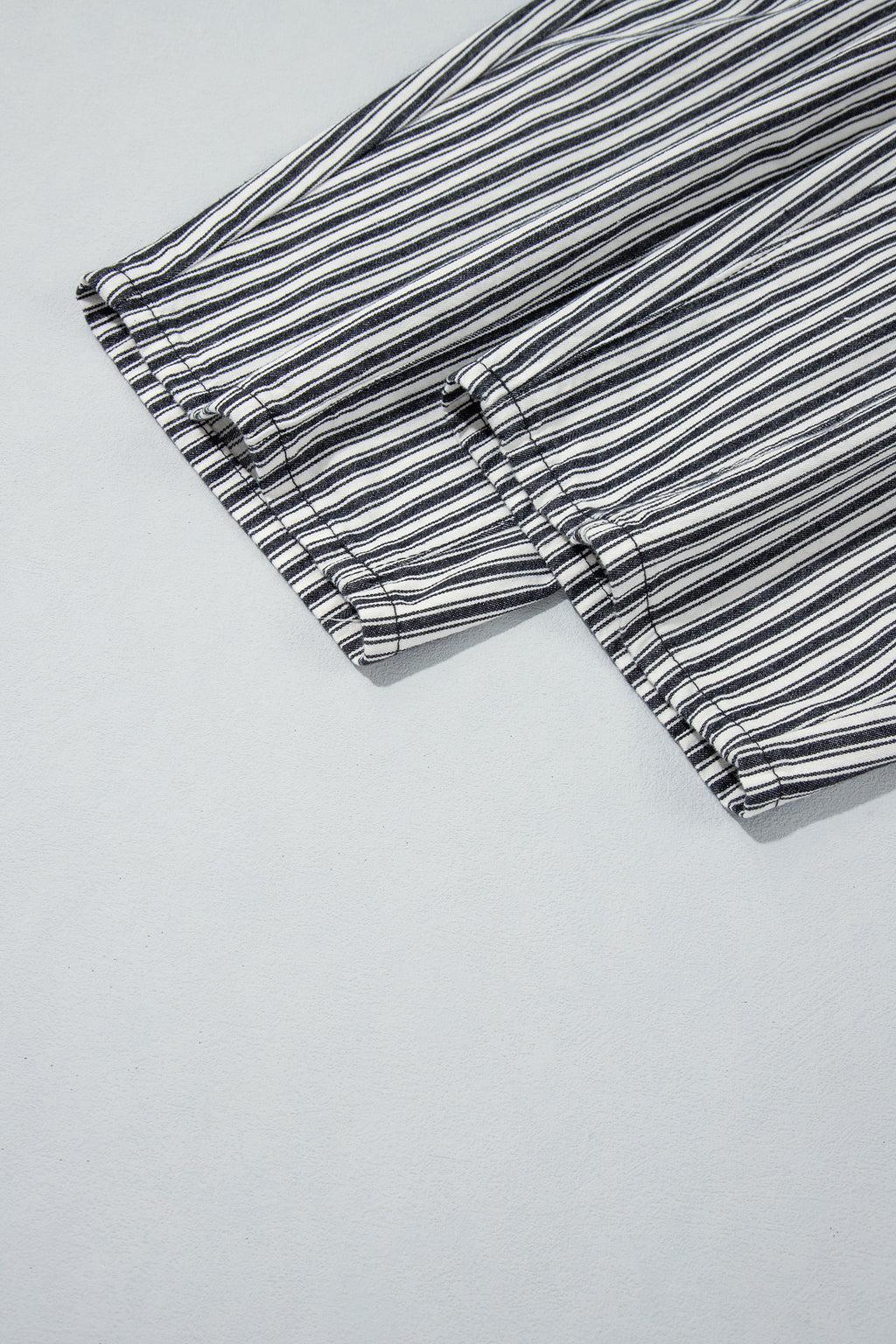 Red Stripe Drawstring Casual Loose Pants