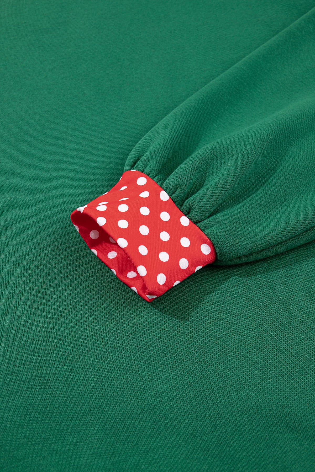 Fiery Red Gingham Trim Baggy Pullover 2pcs Short Set