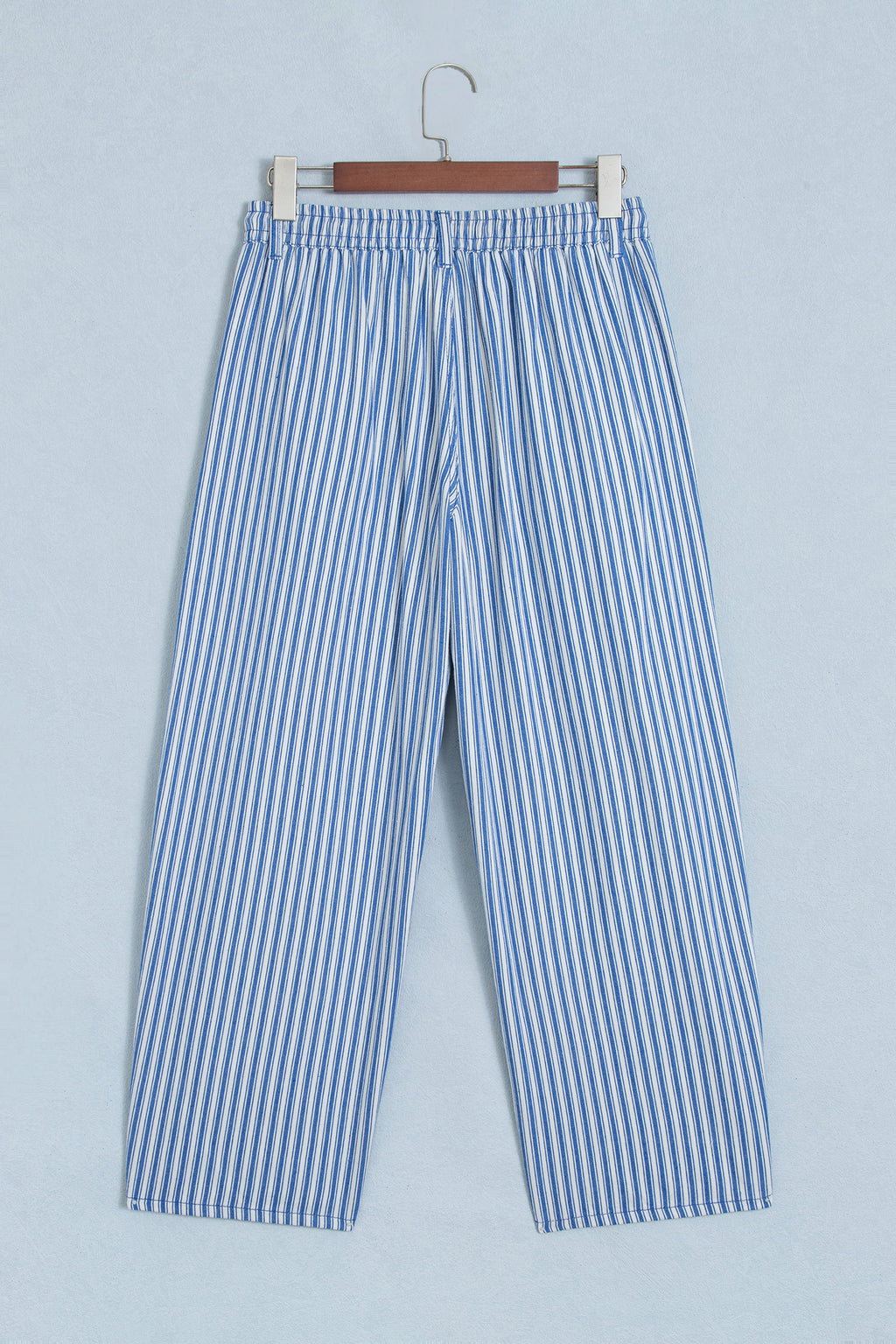 Red Stripe Drawstring Casual Loose Pants