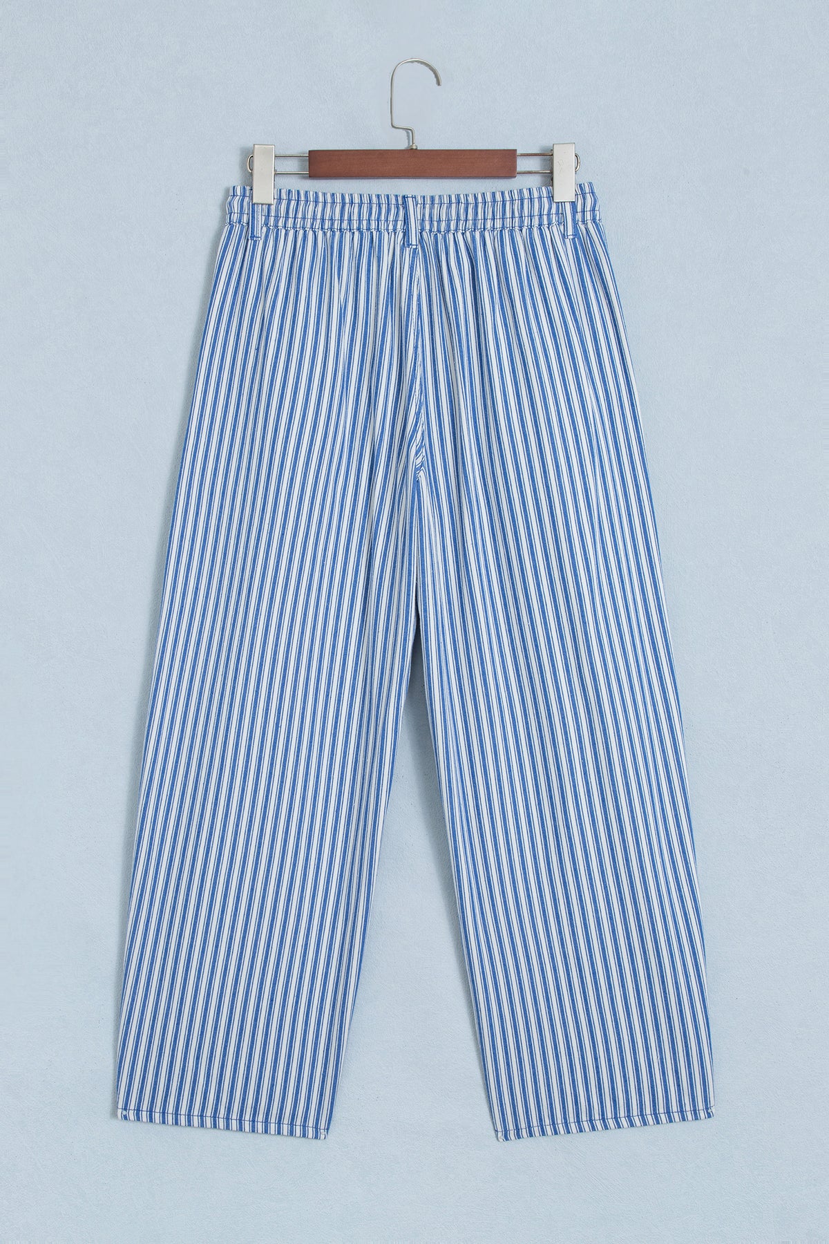 Red Stripe Drawstring Casual Loose Pants