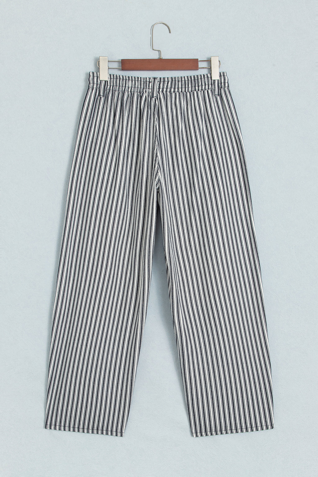 Red Stripe Drawstring Casual Loose Pants