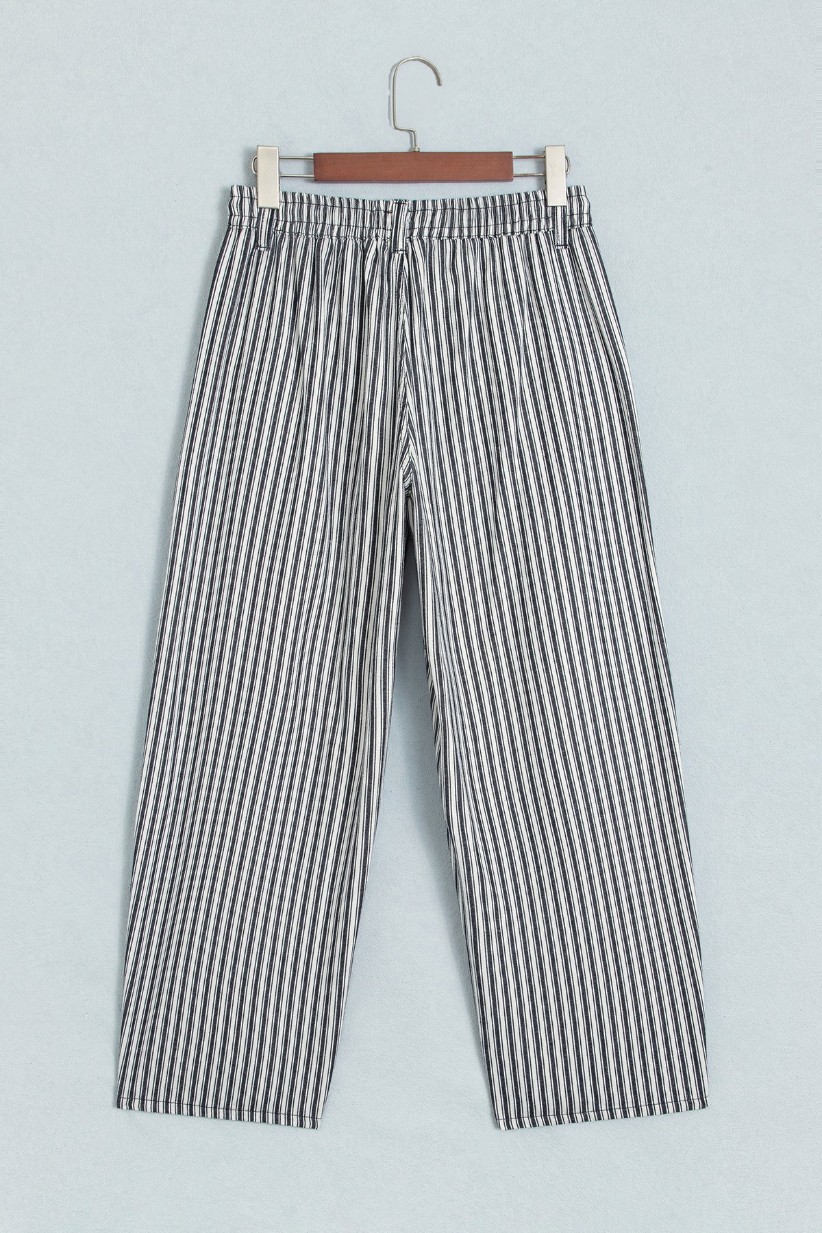 Red Stripe Drawstring Casual Loose Pants